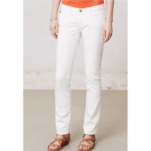 AG Stevie Ankle Jeans White
